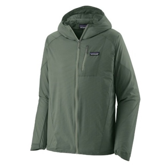 Patagonia Houdini Windbreaker Jacket Mens XXL Green Lightweight Packable - Picture 4 of 11